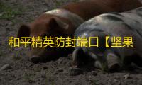 和平精英防封端口【坚果墙端口】和平端-