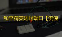 和平精英防封端口【流浪地球】和平端口-