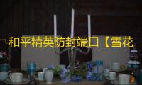 和平精英防封端口【雪花端囗】和平-